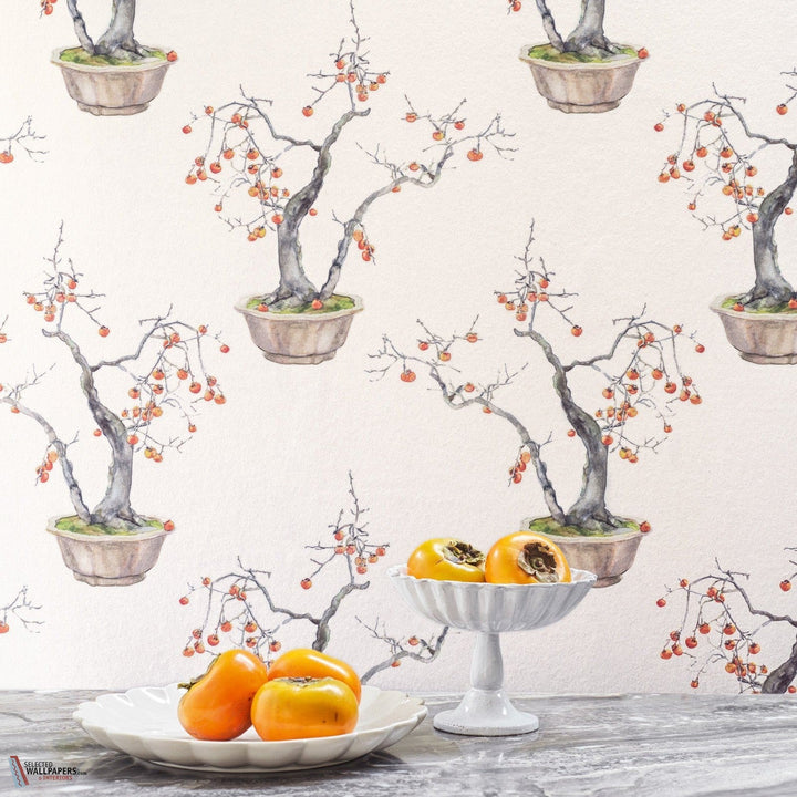 Kaki Persimmon behang-Cole & Son-wallpaper-tapete-Selected-Wallpapers-Interiors