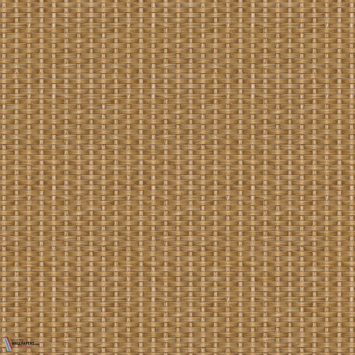 Kuba Raffia behang-Coordonne-wallpaper-tapete-Sienna-Rol-Selected-Wallpapers-Interiors