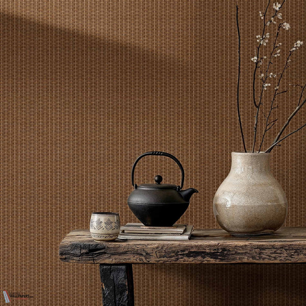 Kuba Raffia behang-Coordonne-wallpaper-tapete-Selected-Wallpapers-Interiors