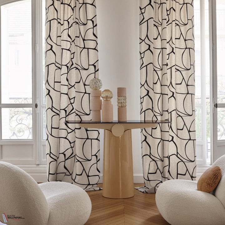 Lacis stof-Casamance-fabric-Selected-Wallpapers-Interiors