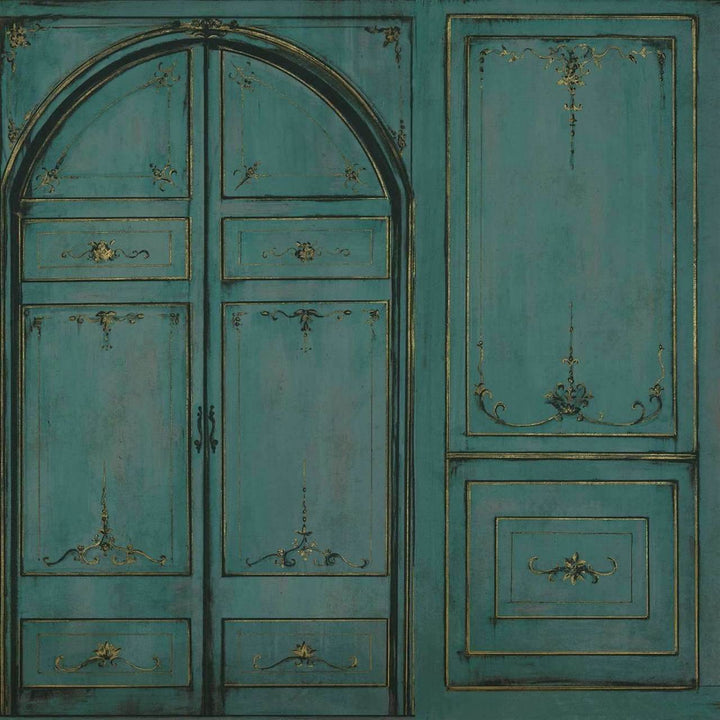 Lao Zi-Coordonne-behang-tapete-wallpaper-Blue Spirulina-Non Woven-Selected-Wallpapers-Interiors