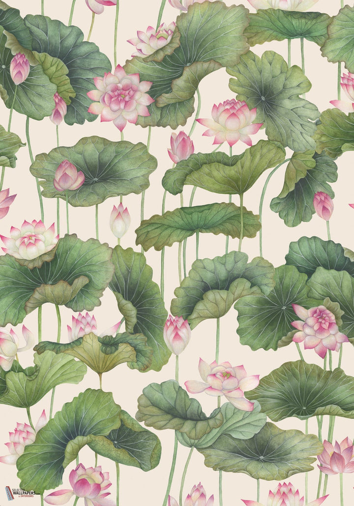 Lily Lotus behang-Cole & Son-wallpaper-tapete-Selected-Wallpapers-Interiors