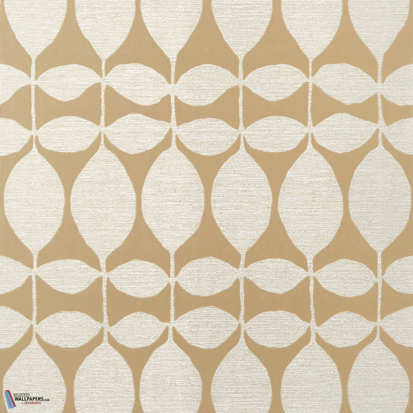 Lola-Thibaut-wallpaper-behang-Tapete-wallpaper-Metallic Gold-Rol-Selected Wallpapers