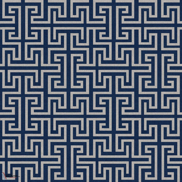 Maze behang-Coordonne-wallpaper-tapete-Navy-Non Woven-Selected-Wallpapers-Interiors