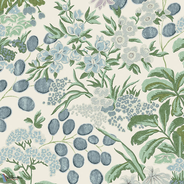 Meadow-Thibaut-Lavender and Blue-Rol-Selected-Wallpapers-Interiors