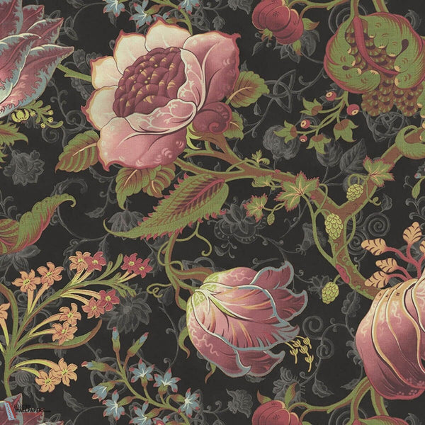 Meliora-House of Hackney-behang-tapete-wallpaper-Noir-200 cm-Selected-Wallpapers-Interiors