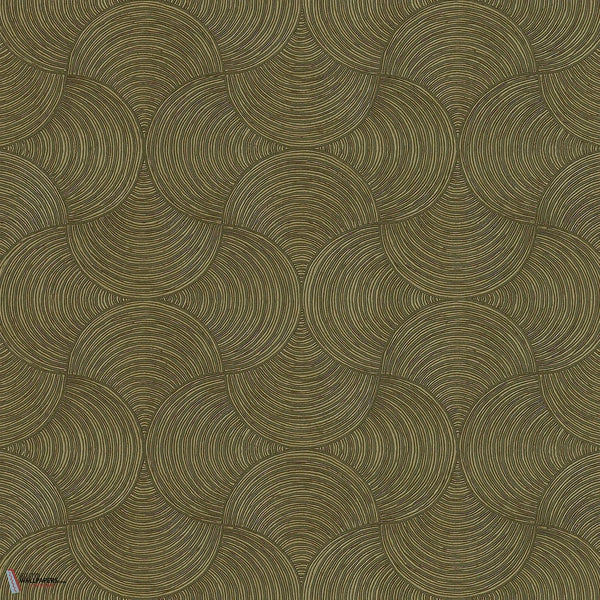 Meteore behang-Casamance-wallpaper-tapete-Kaki/Bronze-Rol-Selected-Wallpapers-Interiors