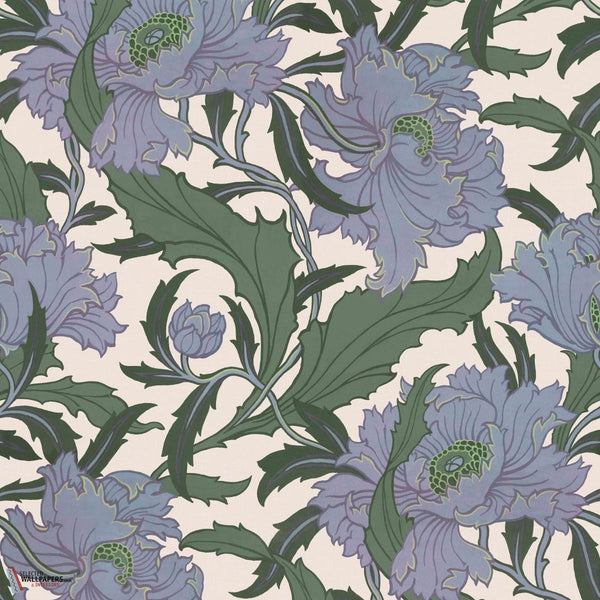 Minerva-House of Hackney-behang-tapete-wallpaper-Periwinkle-200 cm-Selected-Wallpapers-Interiors