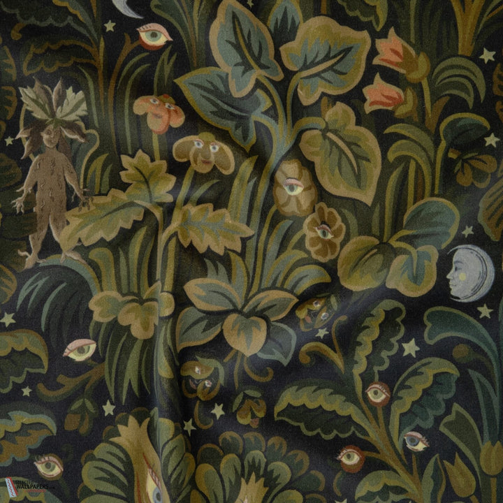 Moon Garden Velvet stof-House of Hackney-wallpaper-tapete-Midnight-Meter (M1)-Selected-Wallpapers-Interiors