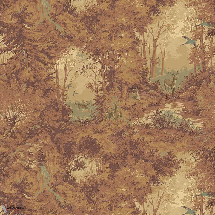 Mulberry Woodland behang-Mulberry-wallpaper-tapete-Autumn-Rol-Selected-Wallpapers-Interiors