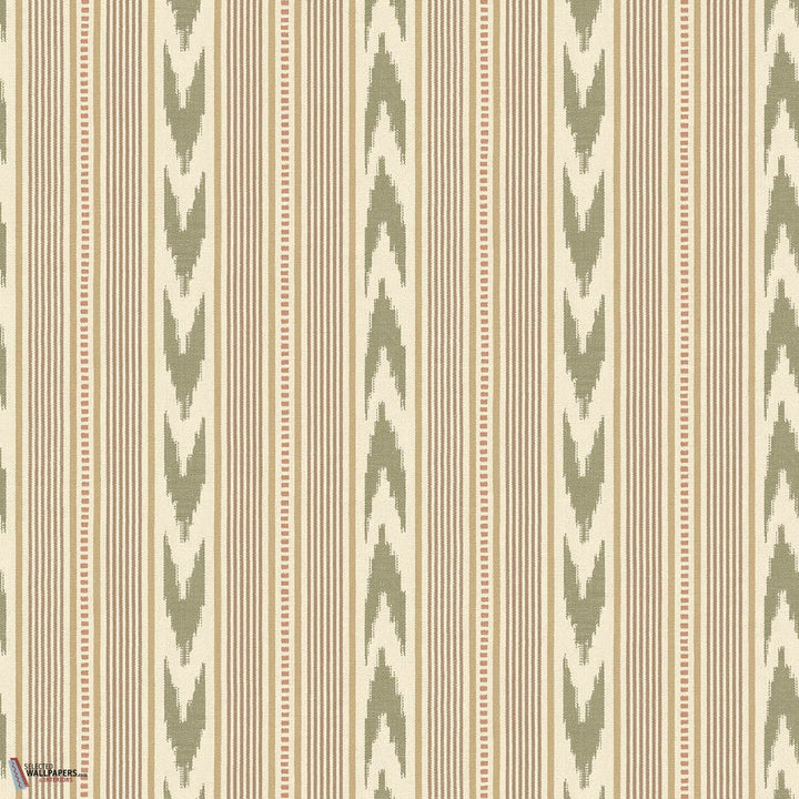 Newport Stripe behang-Mulberry-wallpaper-tapete-Lovat-Rol-Selected-Wallpapers-Interiors