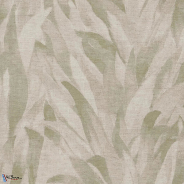 Noline-Casamance-wallpaper-behang-Tapete-wallpaper-Vert de Gris-Meter (M1)-Selected Wallpapers