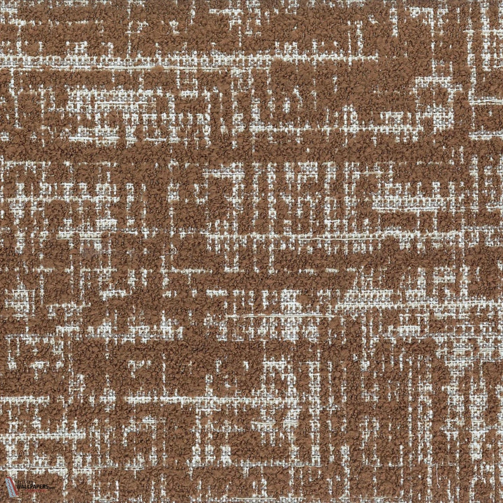 Nubra stof-Casamance-fabric-Tabac-Meter (M1)-Selected-Wallpapers-Interiors