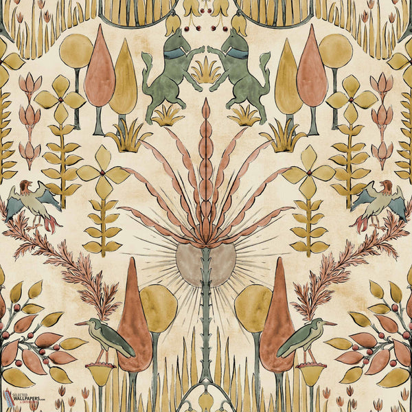 Oasis Villa behang-Coordonne-wallpaper-tapete-Sand-Rol-Selected-Wallpapers-Interiors