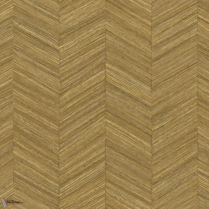 Ocotea behang-Casamance-wallpaper-tapete-Ocre-Rol-Selected-Wallpapers-Interiors