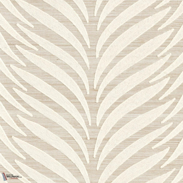 Ornementa behang-Casamance-wallpaper-tapete-Ivoire Argent-Rol-Selected-Wallpapers-Interiors