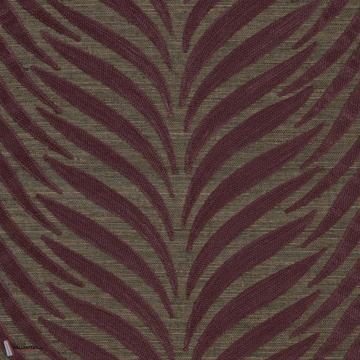 Ornementa behang-Casamance-wallpaper-tapete-Aubergine Ebene-Rol-Selected-Wallpapers-Interiors