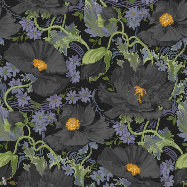 Papavera-House of Hackney-behang-tapete-wallpaper-Noir-200 cm-Selected-Wallpapers-Interiors