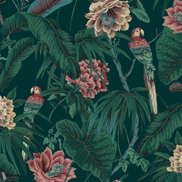 Paradisa-House of Hackney-behang-tapete-wallpaper-Spruce Green-200 cm-Selected-Wallpapers-Interiors