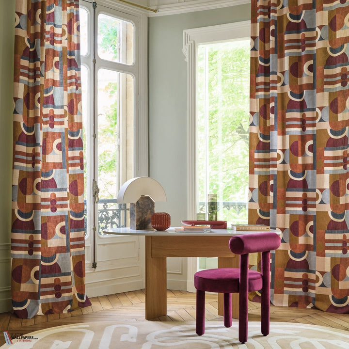 Paro stof-Casamance-fabric-Selected-Wallpapers-Interiors