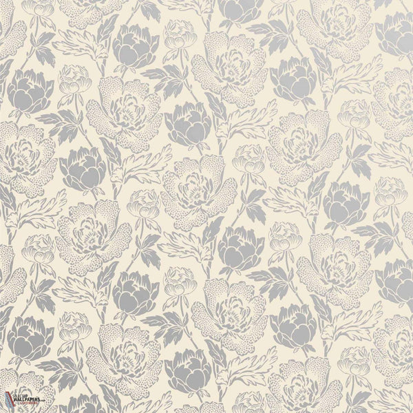 Peony-Behang-Tapete-Farrow & Ball-White Tie-Rol-BP2303-Selected Wallpapers