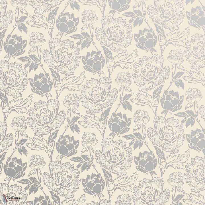 Peony-Behang-Tapete-Farrow & Ball-White Tie-Rol-BP2303-Selected Wallpapers