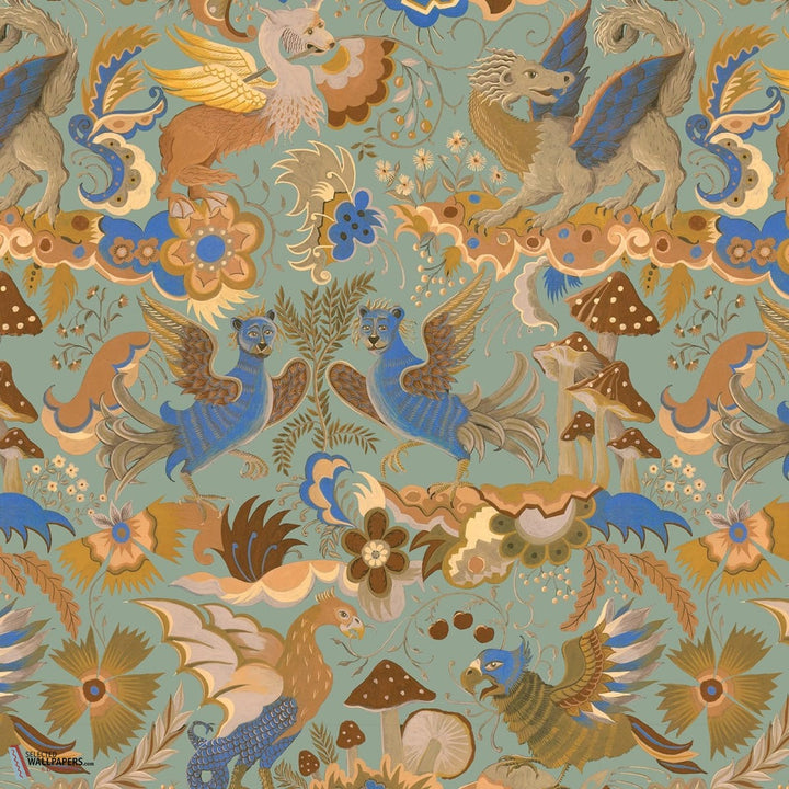 Phantasia-House of Hackney-behang-tapete-wallpaper-Jadeite-200 cm-Selected-Wallpapers-Interiors