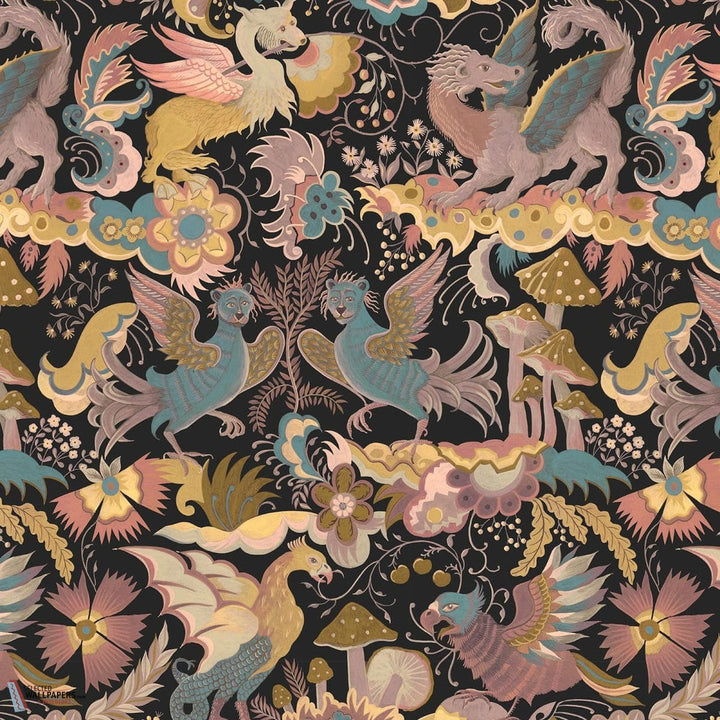 Phantasia-House of Hackney-behang-tapete-wallpaper-Noir-200 cm-Selected-Wallpapers-Interiors