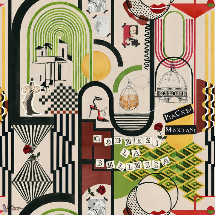 Piaceri Mondani-Mind the Gap-behang-tapete-wallpaper-Multicolor-300 cm (standaard)-Selected-Wallpapers-Interiors