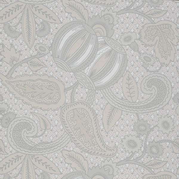 Pomegranate-behang-Tapete-Little Greene-Grey Scale-Rol-0245POGREYS-Selected Wallpapers