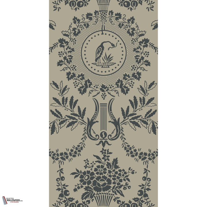 Purnon behang-Farrow & Ball-wallpaper-tapete-Selected-Wallpapers-Interiors