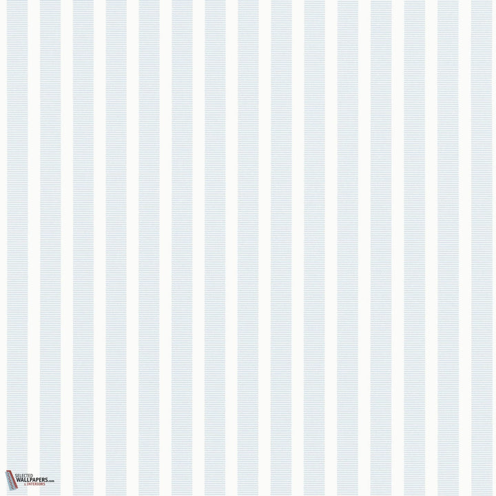 Railway Stripe behang-Thibaut-wallpaper-tapete-Light Blue-Rol-Selected-Wallpapers-Interiors