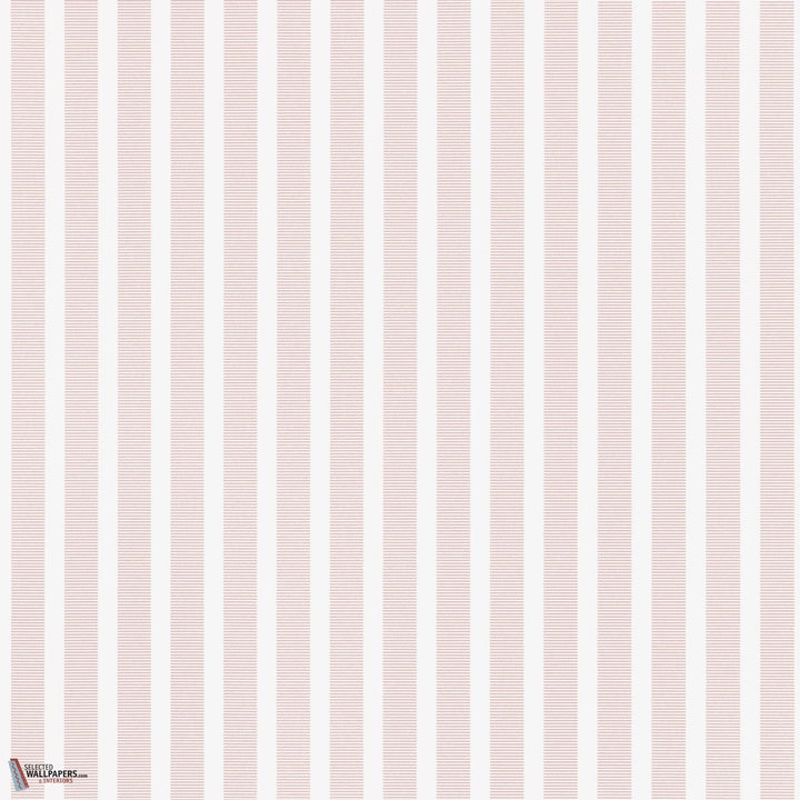 Railway Stripe behang-Thibaut-wallpaper-tapete-Pink-Rol-Selected-Wallpapers-Interiors