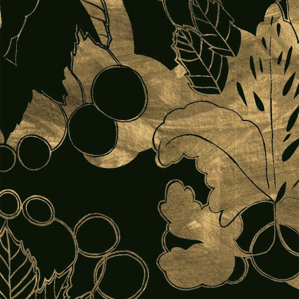 Route de La Soie Bespoke-Isidore Leroy-wallpaper-behang-Tapete-wallpaper-Black & Gold-Non Woven-Selected Wallpapers