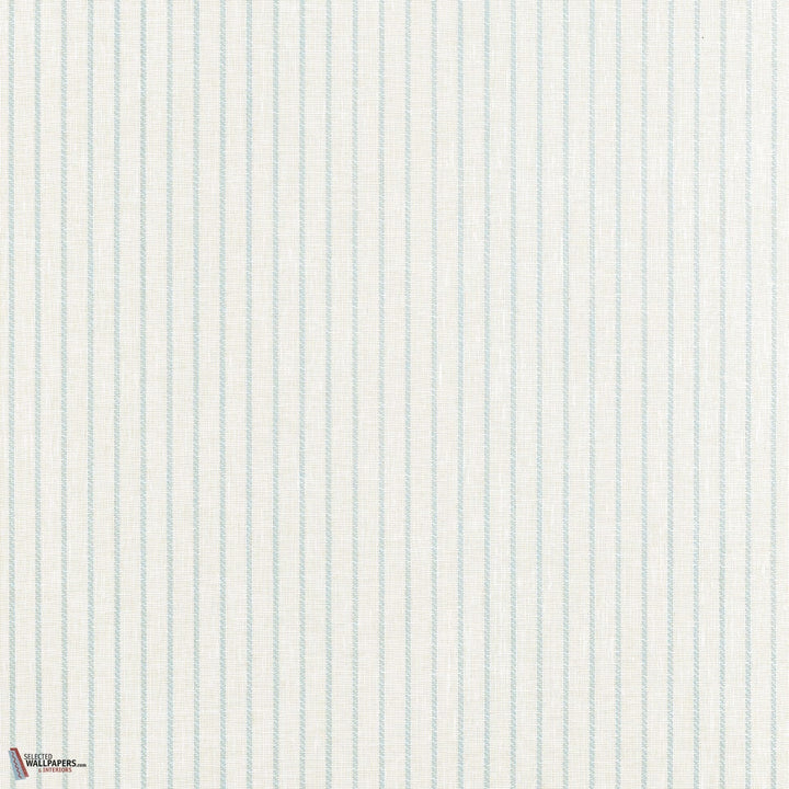 Ryker Stripe behang-Thibaut-wallpaper-tapete-Cream and Robin's Egg-Rol-Selected-Wallpapers-Interiors