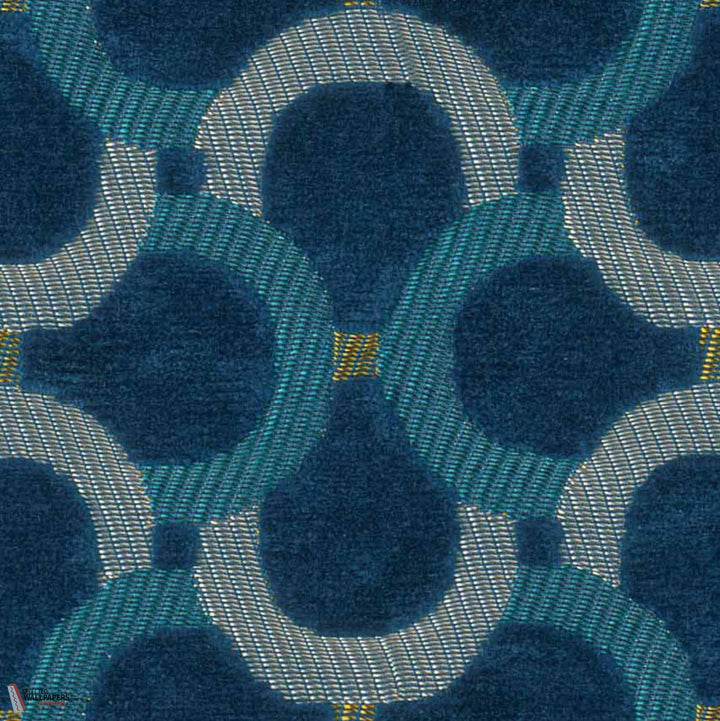 Scarabeo stof-Dedar-Bleu de Prusse-Meter (M1)-Selected-Wallpapers-Interiors