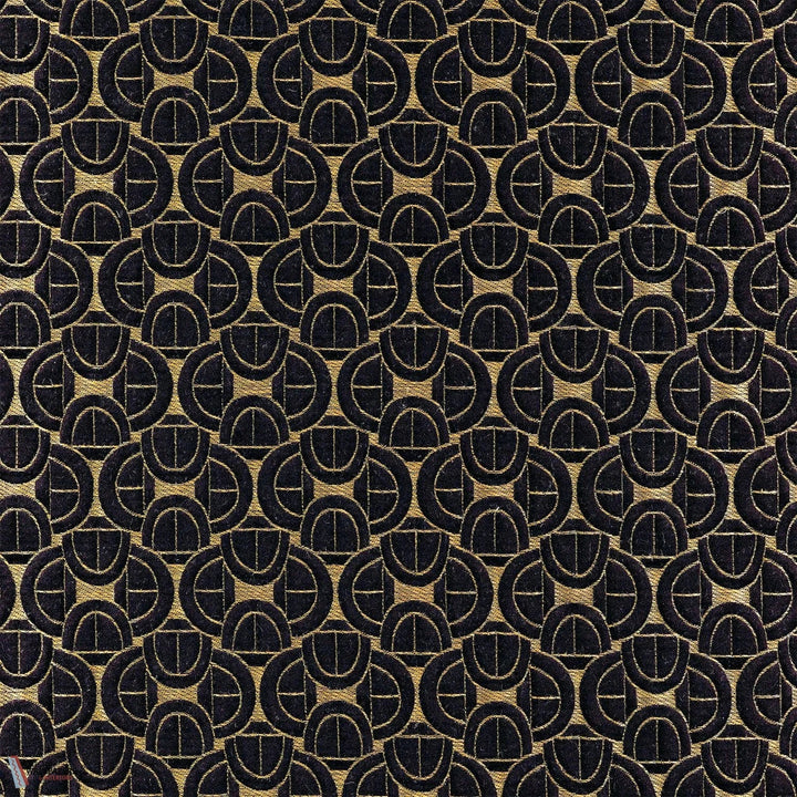 Serlio stof-Casamance-fabric-Noir-Meter (M1)-Selected-Wallpapers-Interiors