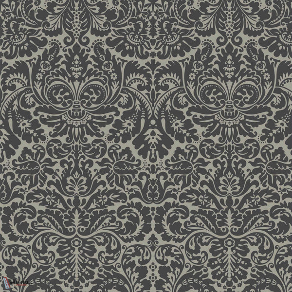 Silvergate-Behang-Tapete-Farrow & Ball-Off Black-Rol-BP878-Selected Wallpapers