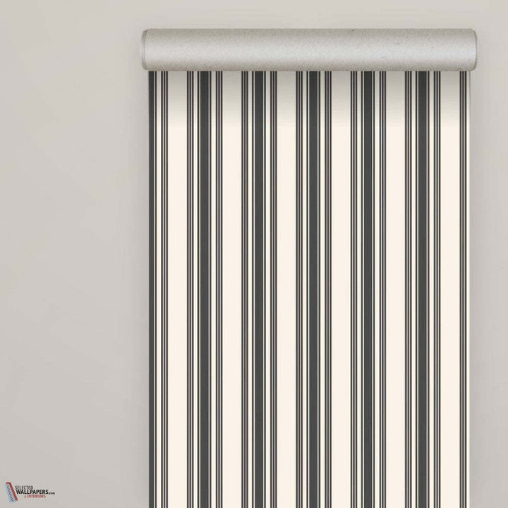 Tented Stripe-Behang-Tapete-Farrow & Ball-Selected Wallpapers