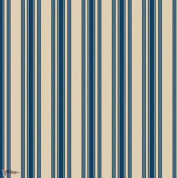 Tented Stripe-Behang-Tapete-Farrow & Ball-Extra Blue-Rol-ST1372-Selected Wallpapers