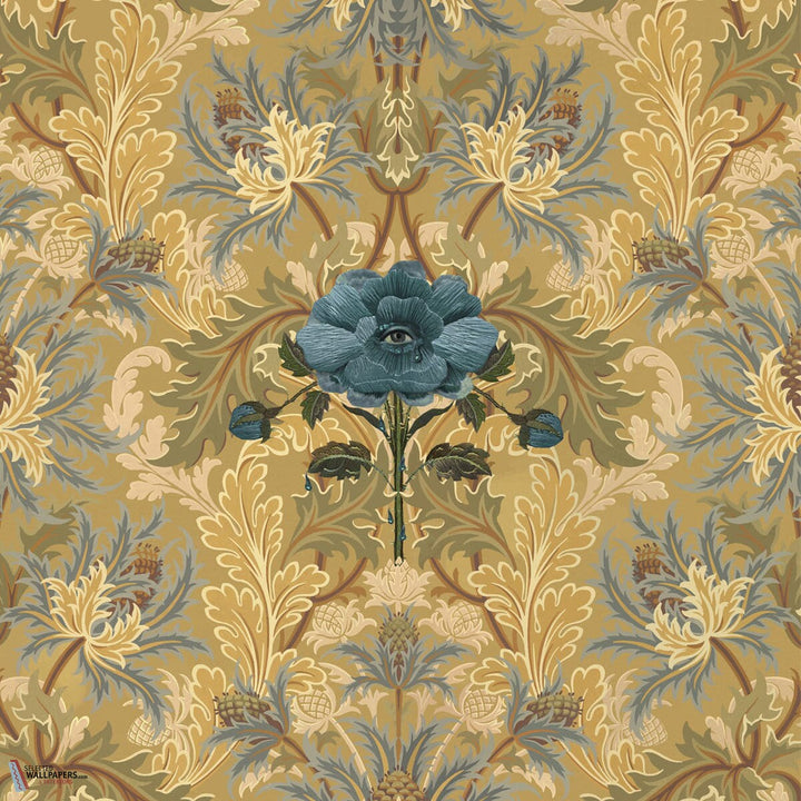 The Blue Rose Weeping behang-House of Hackney-wallpaper-tapete-Aurelian-200 cm-Selected-Wallpapers-Interiors