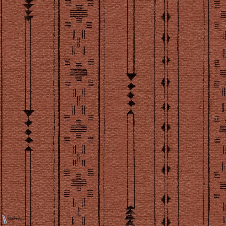 Tifinagh Script behang-Coordonne-wallpaper-tapete-Clay-Rol-Selected-Wallpapers-Interiors