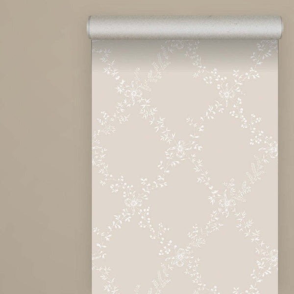 Toile Trellis-Behang-Tapete-Farrow & Ball-Selected Wallpapers