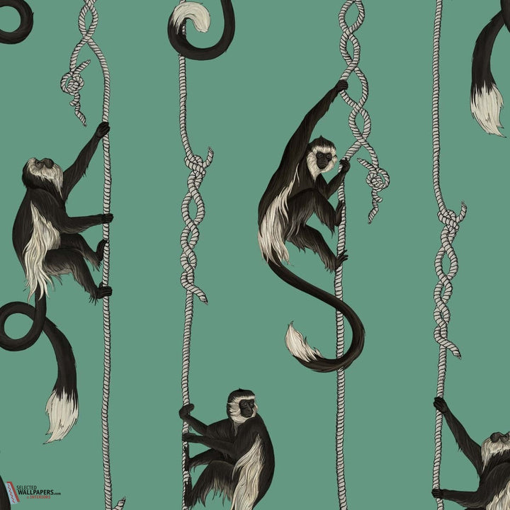 Troop-House of Hackney-behang-tapete-wallpaper-Parakeet Green-200 cm-Selected-Wallpapers-Interiors