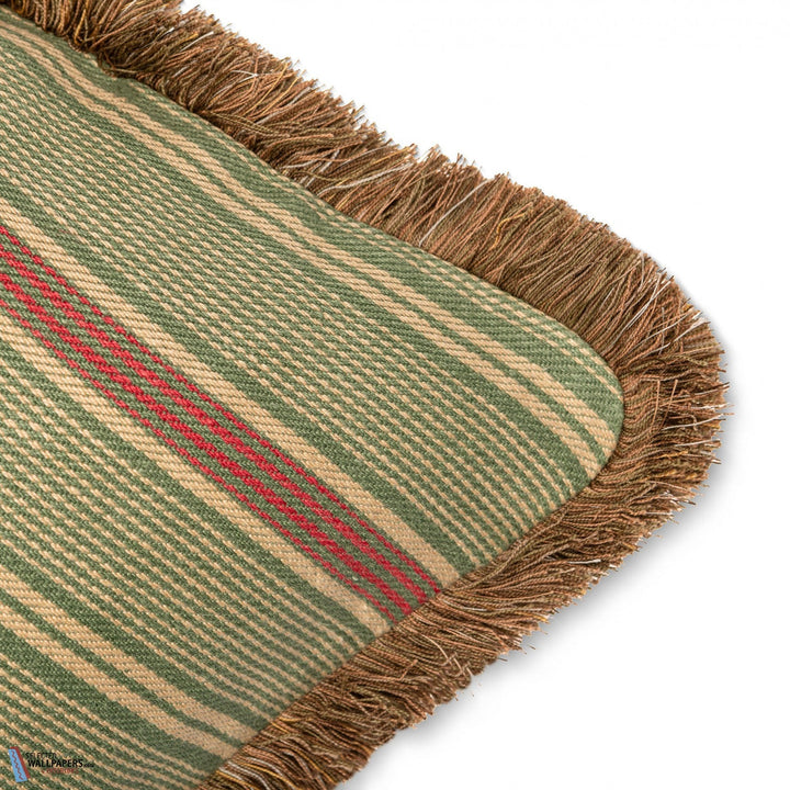 Tyrolean Stripes Kussen-Mind the Gap-Kissen-Cushion-Green/Red-50 x 50 cm-Selected Interiors