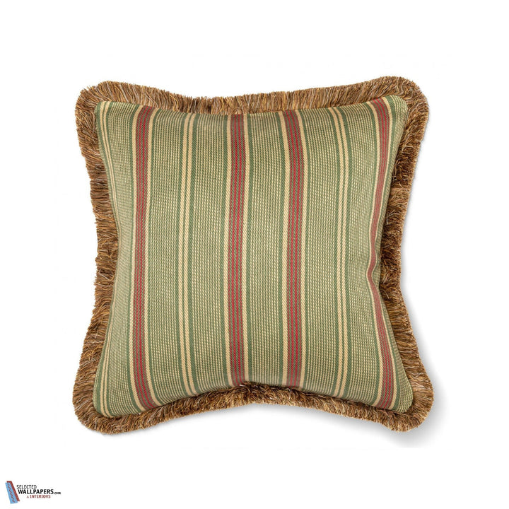 Tyrolean Stripes Kussen-Mind the Gap-Kissen-Cushion-Green/Red-50 x 50 cm-Selected Interiors