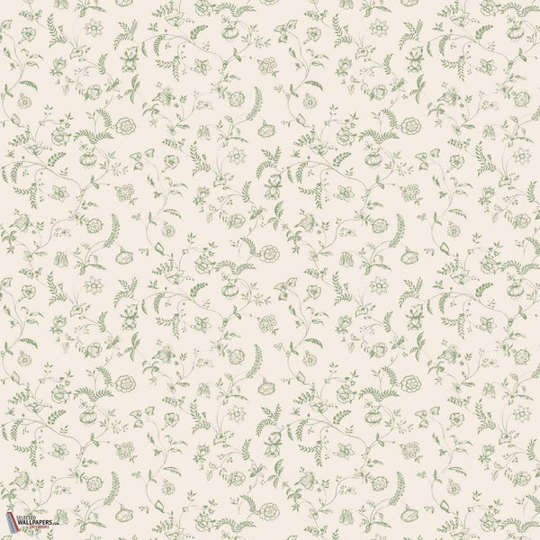 Uppark-Behang-Tapete-Farrow & Ball-Suffield Green-Rol-BP549-Selected Wallpapers