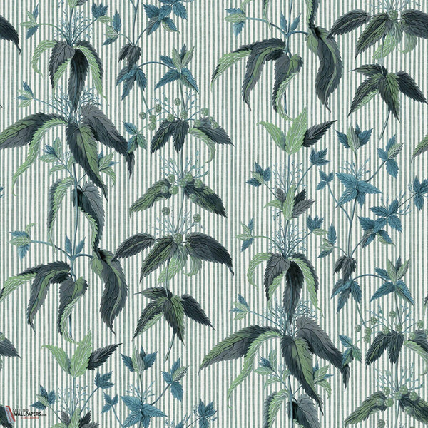 Urtica behang-House of Hackney-wallpaper-tapete-Myrtle Stripe-200 cm-Selected-Wallpapers-Interiors