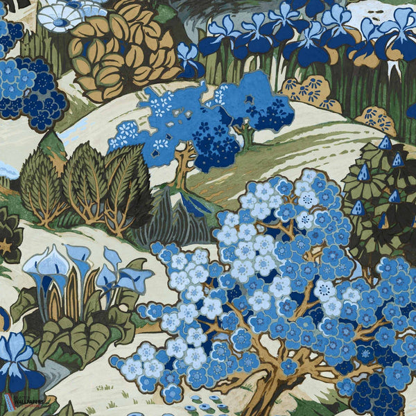 Yu Garden-Coordonne-behang-tapete-wallpaper-Sapphire-Non Woven-Selected-Wallpapers-Interiors