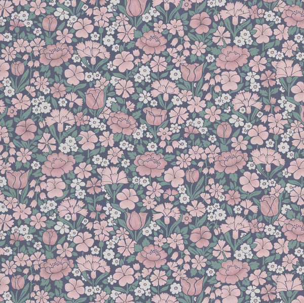 Spring Flowers behang-behang-Little Greene-Juniper-Rol-Selected Wallpapers &amp; Interiors